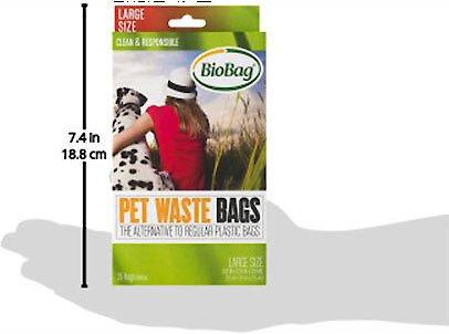 Show full view: BioBag Large Pet Waste Bags, 70 count slide 4 of 6