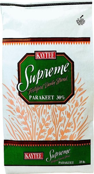 Kaytee Supreme Parakeet Food, 25-lb bag, bundle of 2 slide 1 of 4