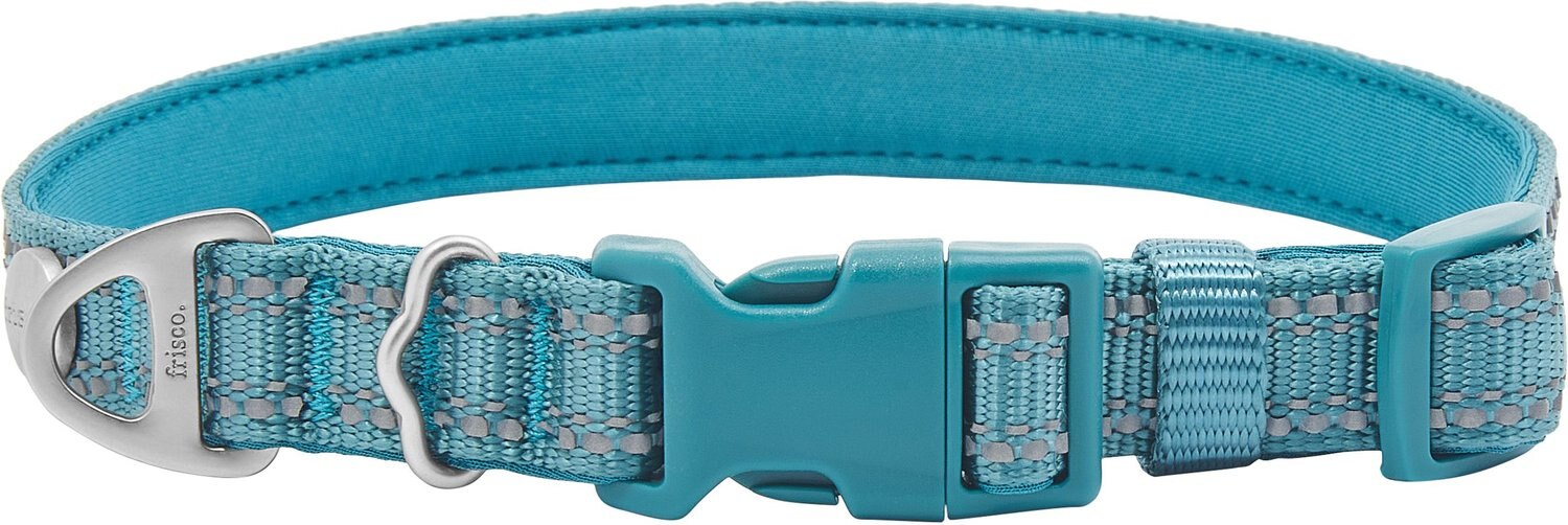 Fur Baby Printed Reflective Nylon Neck Belt Adjustable Dog Collar