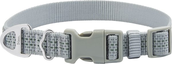 Frisco Outdoor Frisco Outdoor Ultra Reflective Nylon Dog Collar, Forest Green, Large, Neck: 18 -26-in, Width: 1-in slide 1 of 7