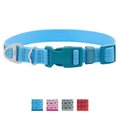 Frisco Outdoor Frisco Outdoor Ultra Reflective Nylon Dog Collar, River Blue, Extra Small, Neck: 8-12-in, Width: 5/8th -in