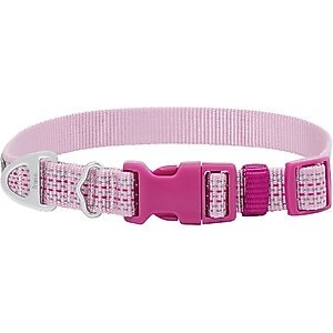 Frisco Outdoor Frisco Outdoor Ultra Reflective Nylon Dog Collar, Shadow Purple, Extra Small, Neck: 8-12-in, Width: 5/8th -in