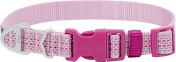 Frisco Outdoor Frisco Outdoor Ultra Reflective Nylon Dog Collar, Shadow Purple, Medium - Neck: 14-20-in, Width: 3/4-in