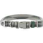 Frisco Outdoor Woven Jacquard Nylon Dog Collar, Forest Green, Large, Neck: 18 -26-in, Width: 1-in