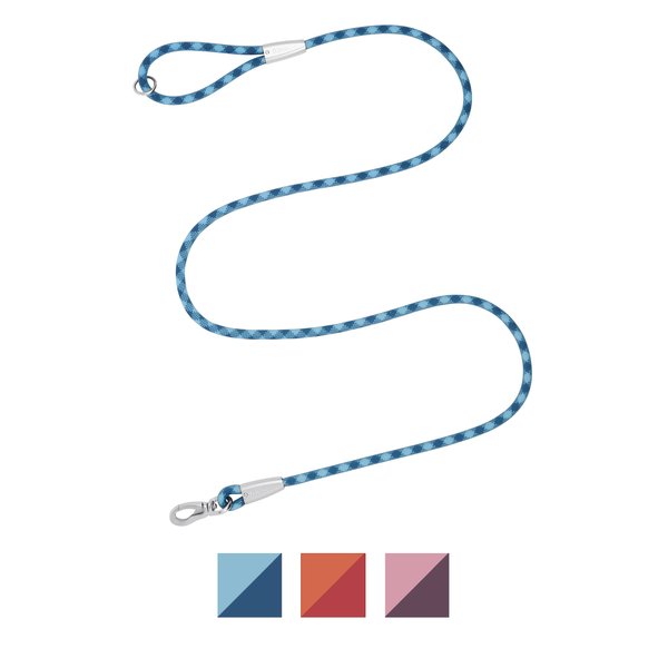 Frisco Outdoor Waterproof Stinkproof PVC Rope Leash, River Blue, 6 Ft. slide 1 of 5