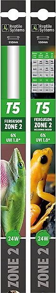 Reptile Systems T5 Ferguson Zone 2 6% Forest Reptile Lamp, 24-watt slide 1 of 4