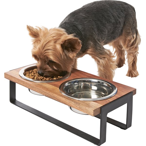 NEATER PETS Neater Feeder Deluxe Elevated & Mess-Proof Dog Bowls, Bronze,  7-cup & 9-cup 