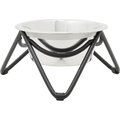 Frisco Elevated Triangle Iron Stand Dog & Cat Single Bowl Diner, Medium: 3 cup