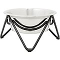 Frisco Elevated Triangle Iron Stand Dog & Cat Single Bowl Diner, Large: 8 cup