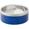 Frisco Two-Toned Double Wall Insulated Dog & Cat Bowl, Royal Blue, 4 Cup, 1 count