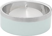 Frisco Two-Toned Double Wall Insulated Dog & Cat Bowl, Mint, 4 Cup, 1 count