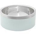 Frisco Two-Toned Double Wall Insulated Dog & Cat Bowl, Mint, 6 cup, 1 count