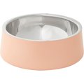 Frisco Double Wall Insulated Dog & Cat Bowl, Peach, 4 Cup, 1 count