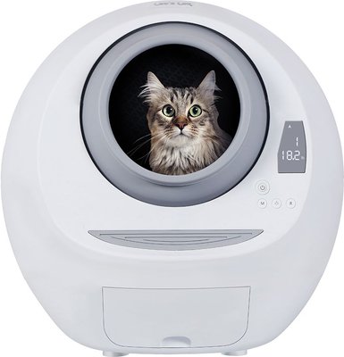 Smarty Pear Leo's Loo Covered Automatic Self-Cleaning Cat Litter Box, slide 1 of 1