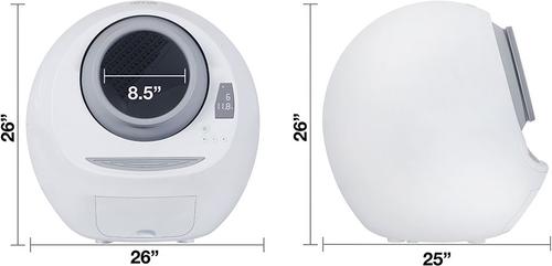 Show full view: Casa Leo Leo's Loo Covered Automatic Self-Cleaning Cat Litter Box slide 2 of 13