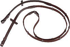 Stübben Webbed Horse Reins, Black, Cob/Full