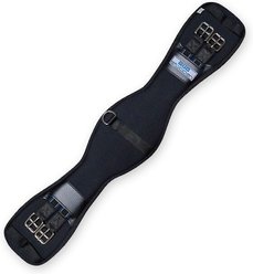 Stübben Coolmax Neoprene Horse Short Girth, Black, 20-in