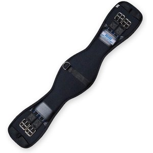 Stübben Coolmax Neoprene Horse Short Girth, Black, 30-in