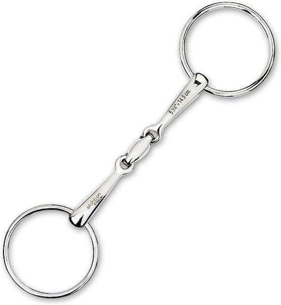 Stübben Easy-Control Loose Ring Snaffle Horse Bit, 16-mm, 6-in slide 1 of 1