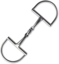 Stübben Easy Control D-Ring Horse Bit, 12-mm, 4.5-in