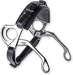 Stubben Hackamore Horse Bitless Bridle, Black, Full