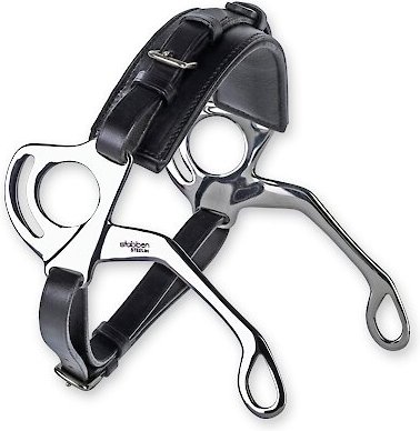 Stübben Hackamore Horse Bitless Bridle, Black, Full slide 1 of 1