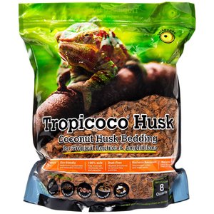 Galapagos Tropicoco Husk Coconut Husk Tropical Reptile & Amphibian Bedding, 8-qt bag