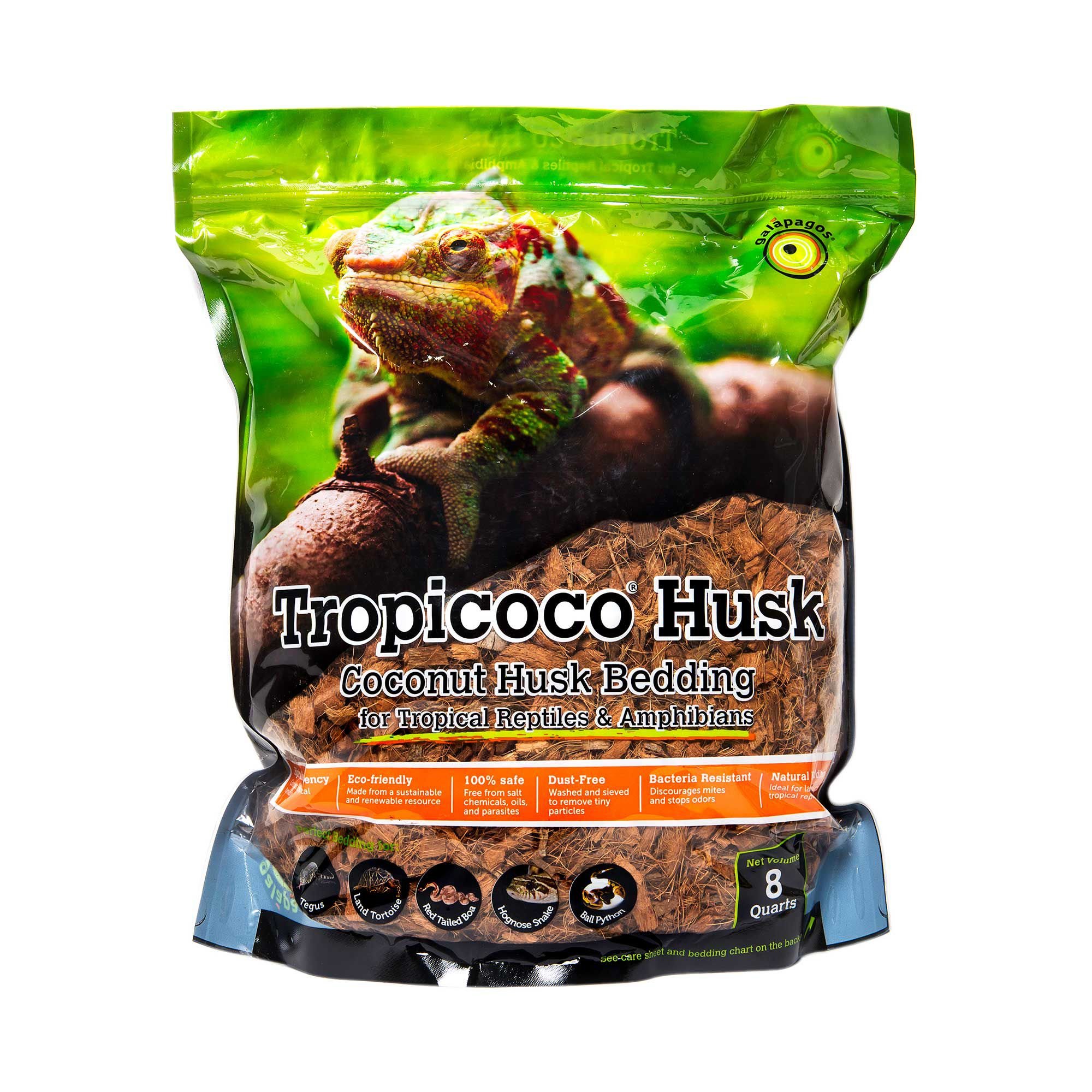 GALAPAGOS Tropicoco Husk Coconut Husk Tropical Reptile & Amphibian ...