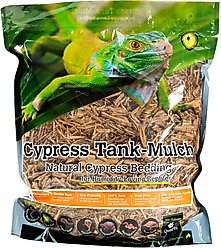 Galapagos Cypress Tank-Mulch Natural Cypress Reptile Terrarium Bedding, 8-qt bag