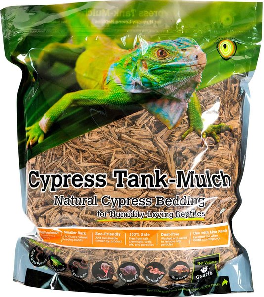 Galapagos Cypress Tank-Mulch Natural Cypress Reptile Terrarium Bedding, 8-qt bag slide 1 of 6