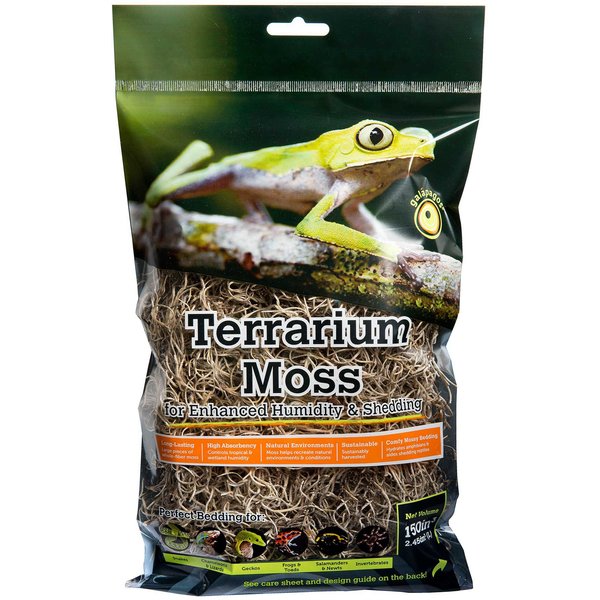 Fluker's Live Moss For Hermit Crabs - 4 Pack, 0.5 Oz Each, For Habitat Decoration & Moisture - View #11