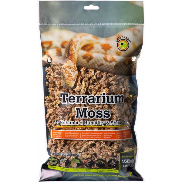 Milled New Zealand Sphagnum Moss (1 gallon) - Pangea Reptile LLC
