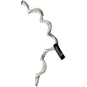 Galapagos Jungle Wood Terrarium Accessory, White, 24-in