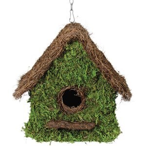 Galapagos Maison Woven Birdhouse, Fresh Green
