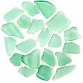 Galapagos Aquarium Sea Glass, 4-lb bag, Sage Green