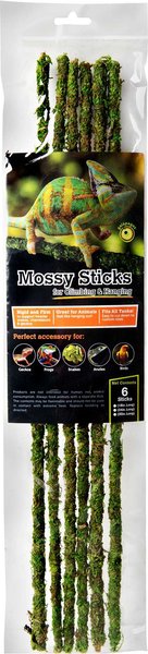 Galapagos Mossy Sticks, Fresh Green, 6 count, 18-in slide 1 of 5