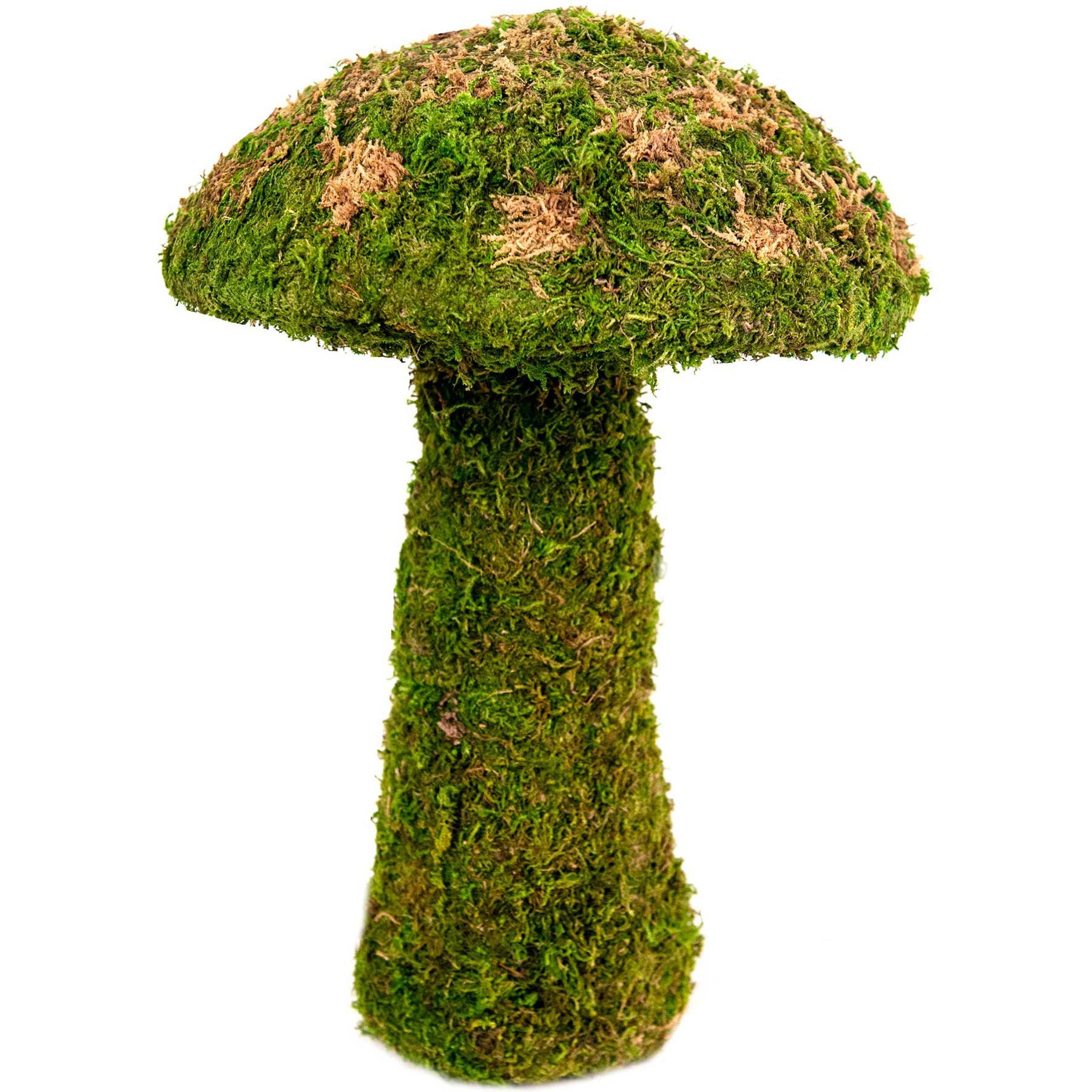Northlight 33377621 6.5 in. Artificial Moss Covered Mushroom
