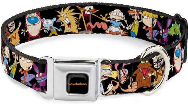 Buckle-Down Nickelodean Polyester Dog Collar, Small: 9 to 15-in neck, 1-in wide slide 1 of 9