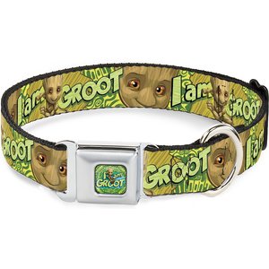Buckle-Down Guardians of the Galaxy Polyester Dog Collar, Small Wide: 13 to 18-in neck, 1.5-in wide