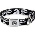 Buckle-Down Nightmare Before Christmas Polyester Dog Collar, Medium: 11 to 17-in neck, 1-in wide