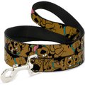 Buckle-Down Scooby Doo Polyester Standard Dog Leash, Small: 4-ft long, 1-in wide