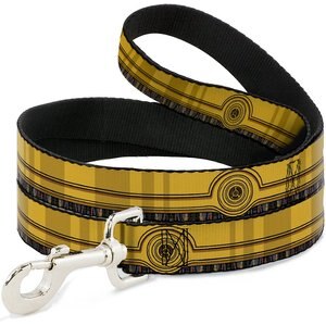 Buckle-Down Star Wars C3-PO Polyester Standard Dog Leash, Small: 4-ft long, 1-in wide