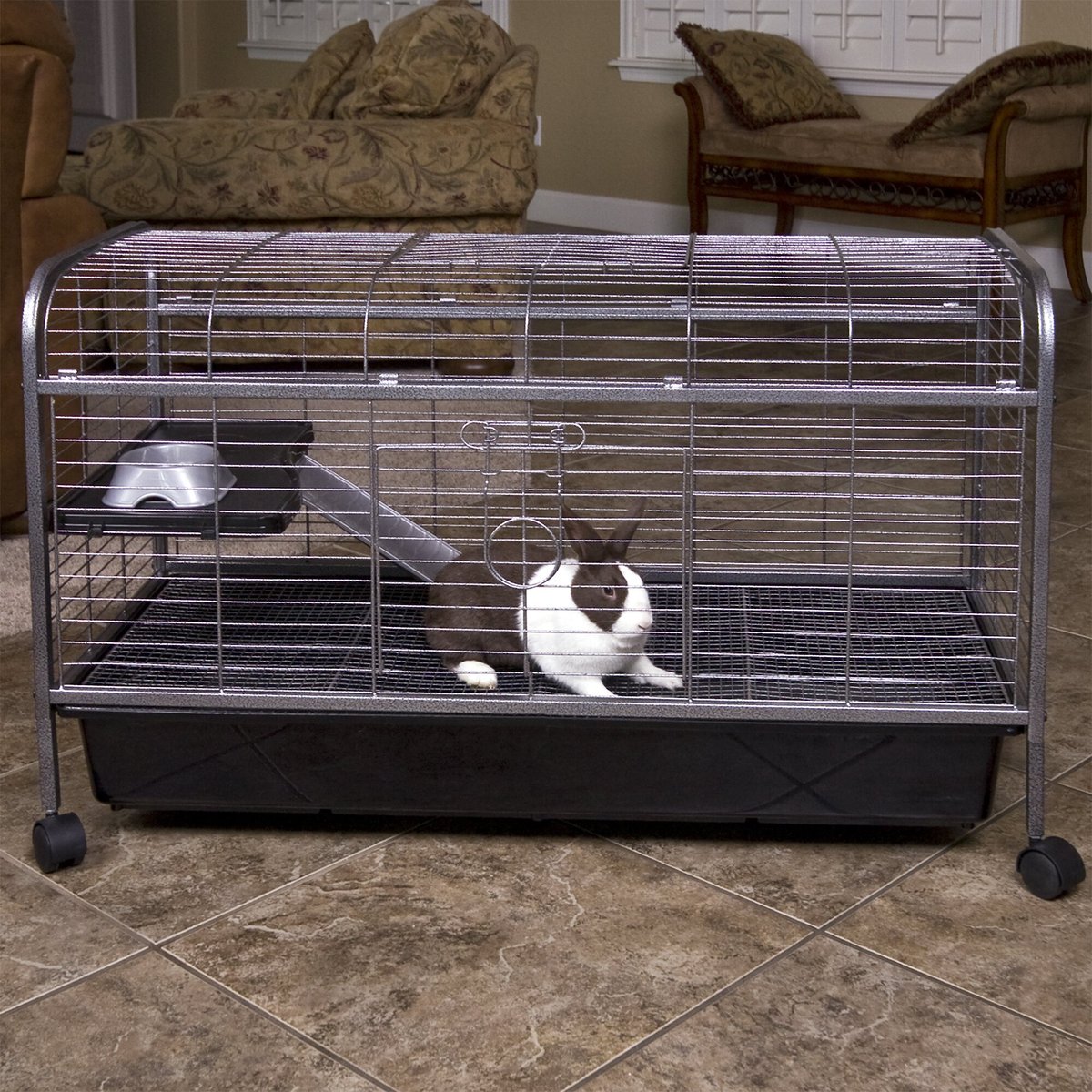 WARE Living Room Series Rabbit Cage Chewy