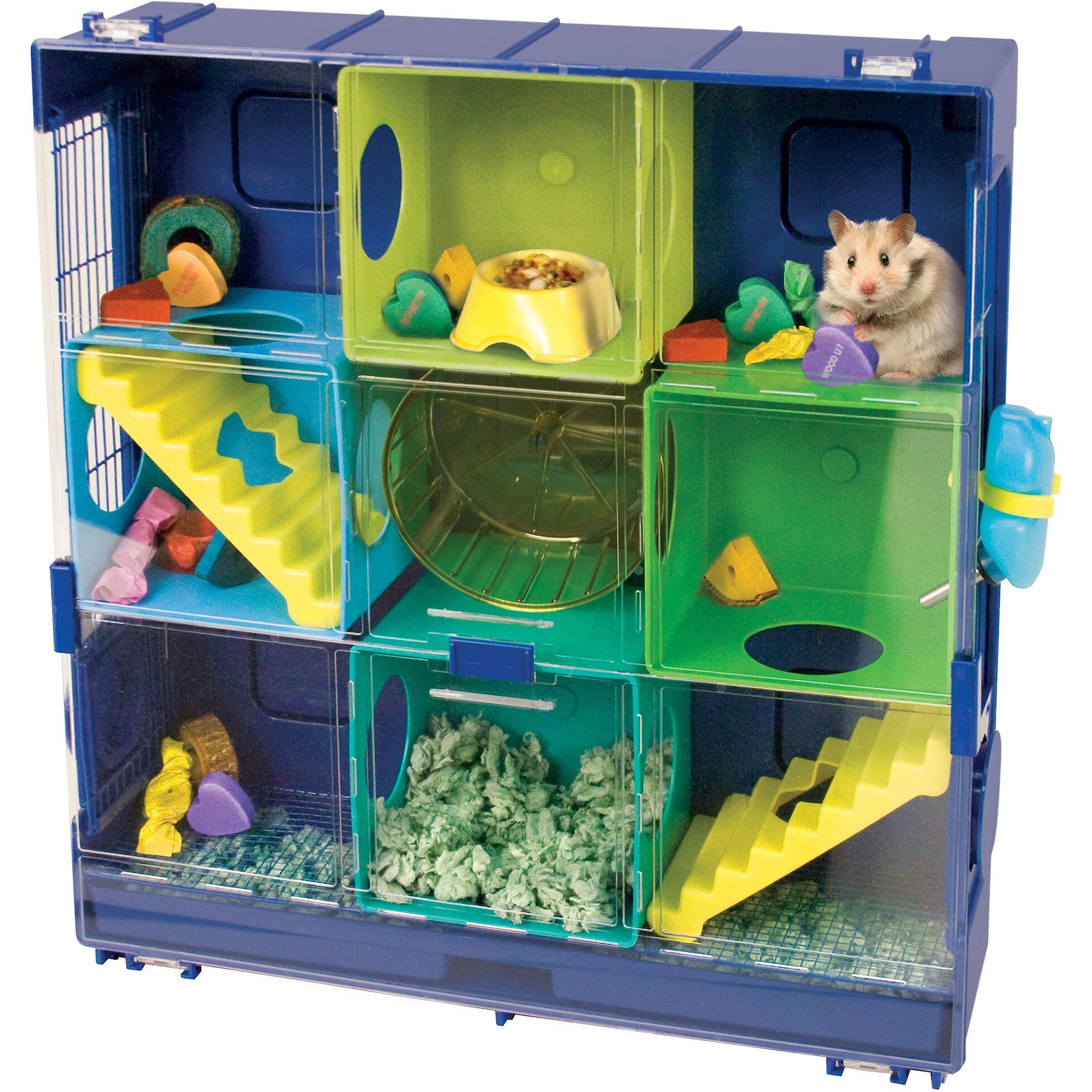 Wall mounted hamster cage sale