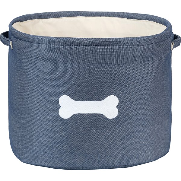 Park Life Designs Capri Cotton Dog & Cat Toy Storage Basket