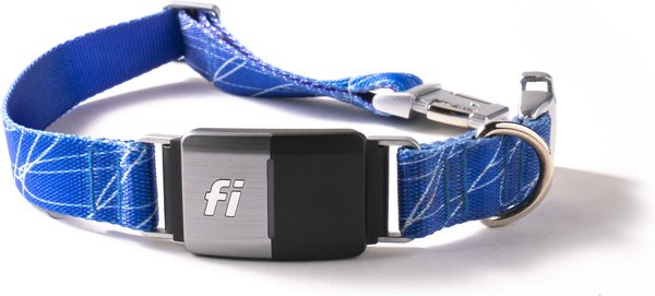 Fi Series 2 GPS Tracker Smart Dog Collar, Blue, X-Large: 22 to 34.5-in neck, 1-in wide slide 1 of 5