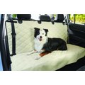 Frisco Quilted Water Resistant Bench Car Seat Cover, Regular, Cream