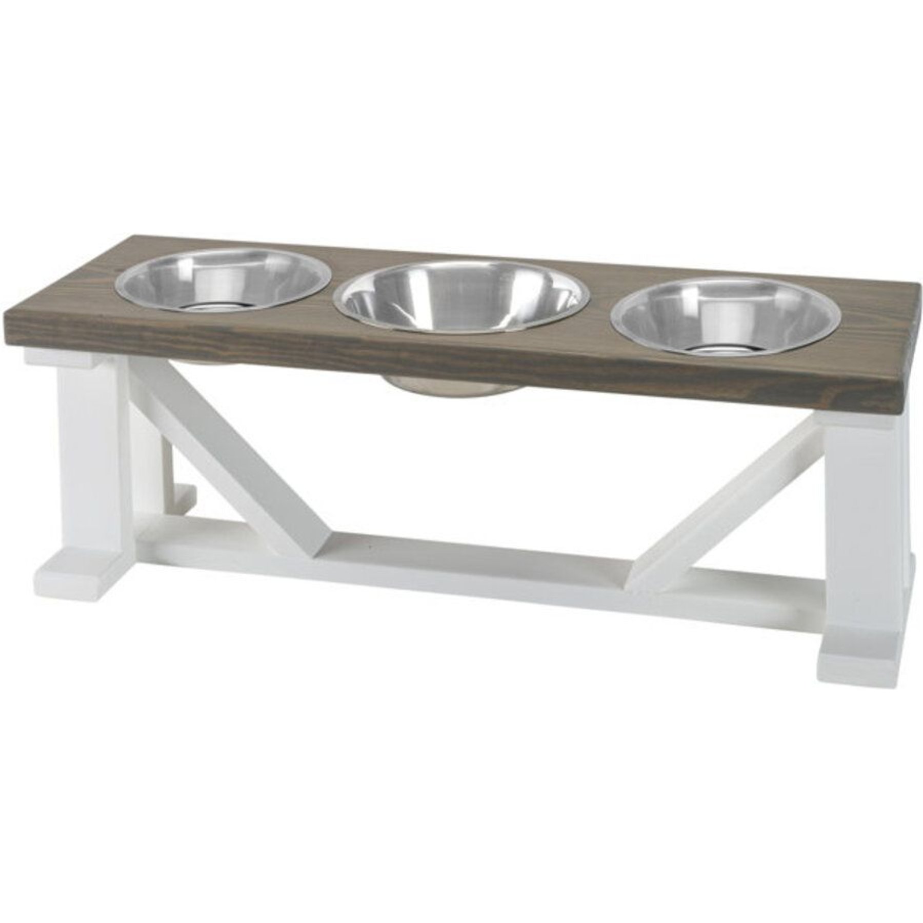 Industrial Dog Feeding Station Stainless Top – OfficialDogHouse