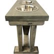 Bearwood Essentials Farmhouse Full Stain Elevated Dog Feeder