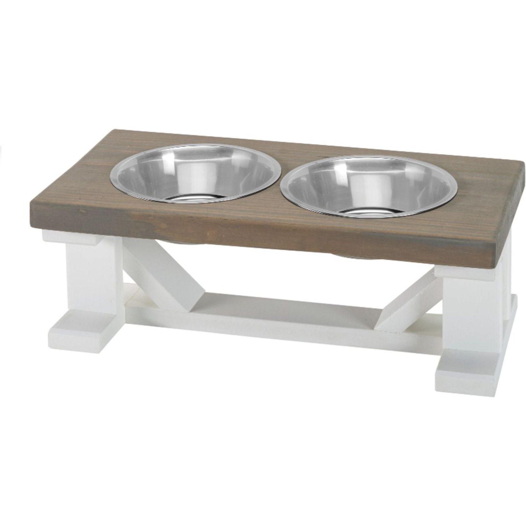 Farmhouse shop dog feeder